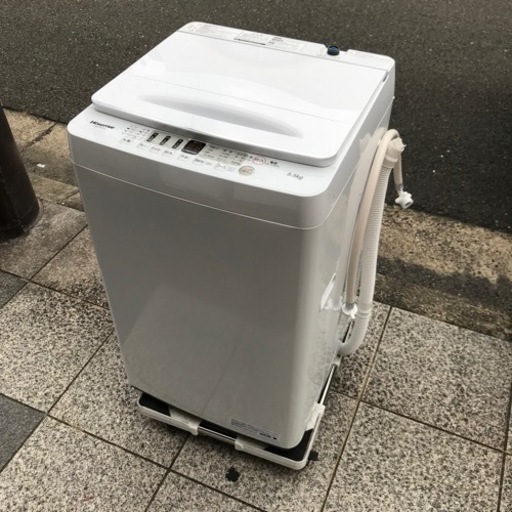 #6456 Hisense 洗濯機　5.5kg HW-E5504 2022年製