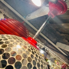 【売約済み】　【当時物】　ビンテージ　ミラーボール　ディスコ　キラキラ　回転　回る　検　照明　レトロ　アンティーク　時代　平成　昭和　70年代　80年代　現状品　レア　希少　演出空間用照明機材 電動回転式  舞台　照明　演出　テレビ　ドラマ　小道具　大道具　空間演出　機材　電動