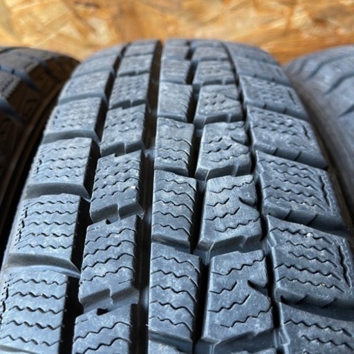 バリ山　DUNLOP ダンロップ　WM01 145/65R15 2本　175/55R15 2本　2014年製　2016年製　15インチ　三菱アイなど