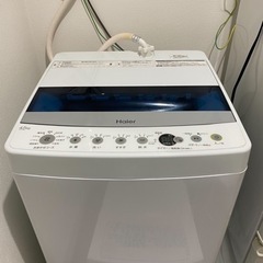 洗濯機　ハイアール　JW-C45D