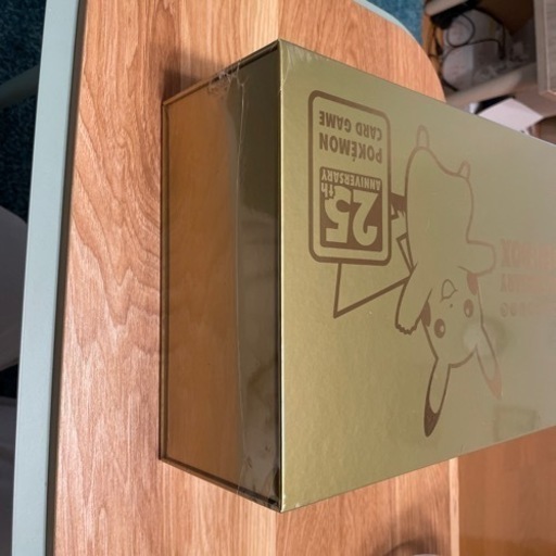 ポケモンカード25周年アニバーサリーBOX シュリンク付き(説明読んで下さい)