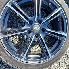 美品！18インチオフセット38、新品タイヤ4本別に付けます