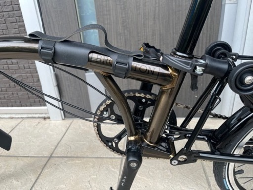 ほぼ未使用❗️ブロンプトン Cline 2022 Black edition 純正バック他オプション多数！ ほぼ未使用❗️ブロンプトン Cline 2022 Black edition 純正バック他