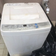 AQUA洗濯機　4.5kg