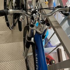 GIANT マウンテンバイク MTB 自転車 GIANT MILD SEVEN 26インチ 変速あり Mサイズフレーム 42センチ ブルー【ユーズドユーズ名古屋天白店】J2122