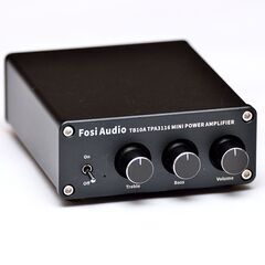 (美品）Fosi Audio TB10A 2チャンネル パワーア...