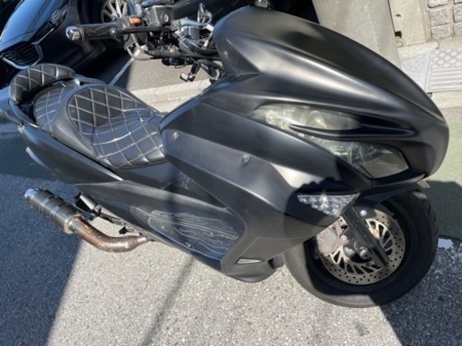 マジェスティ250 4d9 マッドブラック カスタム 自賠責あと2年