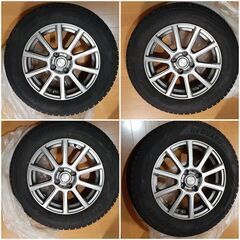    【値下げしました】2021年スタッドレスタイヤ185/65R15ヨコハマiG60(ホイール付き） 