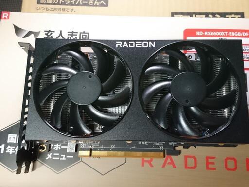 PCパーツ Radeon RX6600XT 8GB