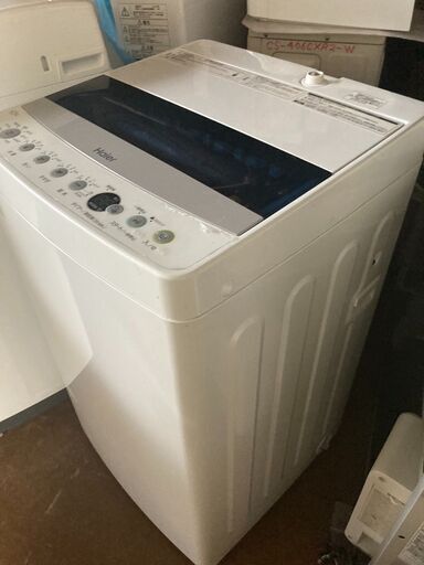 ☆中古￥8,000！【会員価格￥8,000】Haier　4.5kg洗濯機　家電　2014年製　JW-C45D型　幅53cmｘ奥行50cmｘ高さ89cm　【BJ018】