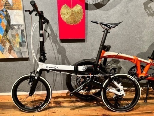 DAHON K3 軽量折りたたみ自転車(輪行バッグ付き)