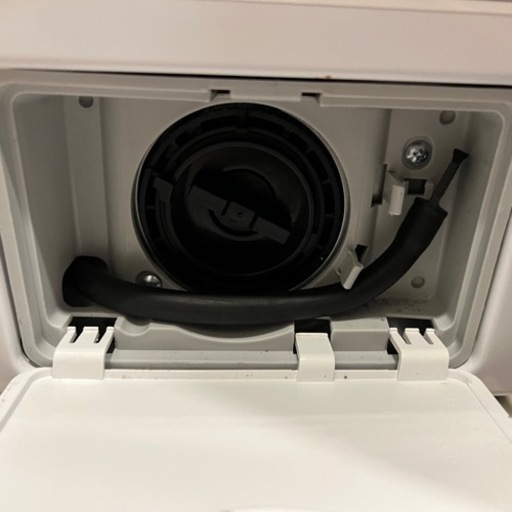 アイリスオーヤマ AD7W／S ドラム式洗濯機 (左開き7.5kg) ホワイト　新宿区限定