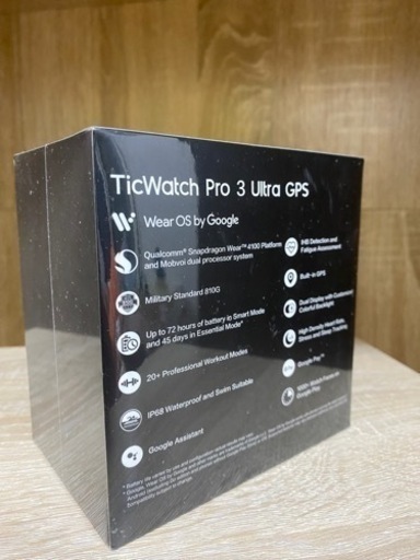 Tic Watch Pro3 Ultra GPS〜新品未使用未開封 | pcmlawoffices.com