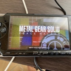 PSP-2000 メタルギア付き
