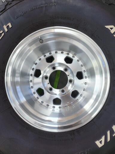 超深リムホイール　78プラドで使用していました