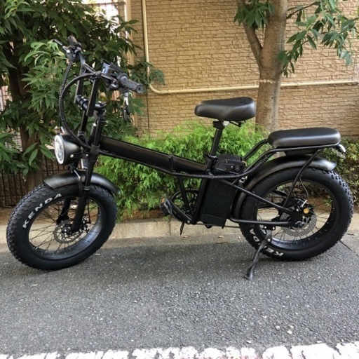 爆速 max50オーバー 20インチ大型フル電動自転車 アクセル付