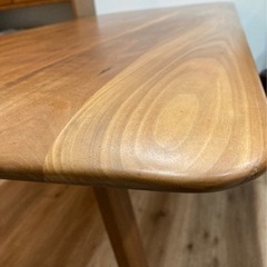大幅値下　ウォルナット　ダイニングテーブル　無垢　北欧