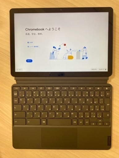 (ほぼ新品) Lenovo Google Chromebook ノートパソコン タブレット 2in1 Ideapad Duet