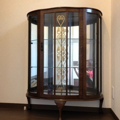 引取のみ　セミアンティーク飾り棚