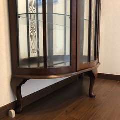 引取のみ　セミアンティーク飾り棚 引取のみ セミアンティーク飾り棚