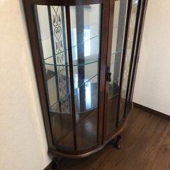引取のみ　セミアンティーク飾り棚