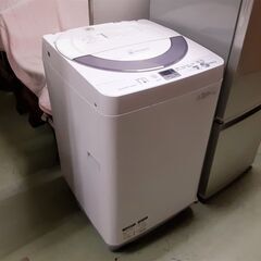 シャープ 全自動洗濯機 5.5㎏ 2013年製 ES-GE55N...