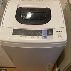 洗濯機　HITACHI  NW-50C  5.0kg  2019年製