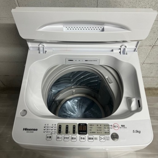Hisense 洗濯機 HW-E5504 5.5kg 2021年製 - 洗濯機 Hisense 洗濯機 HW-E5504 5.5kg 2021年製 - 洗濯機