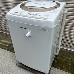 【ネット決済・配送可】TOSHIBA　洗濯機　AW-8D2　20...