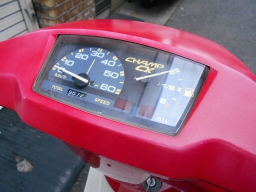 チャンプ50CX　2スト　3FC　スピード抜群　バッテリー新品　ガソリン満タン チャンプ50CX 2スト 3FC スピード抜群 バッテリー新品 ガソリン満タン