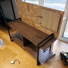 498★岐阜発　△Land Gear△LG8100/クロスバイク/LG CARBON/2×8段変速/フロントタイヤパンク/走行未確認/防犯有り/ジャンク品　R5.6/16★-【訳あり】水槽台  90cmまで可能