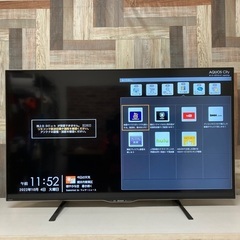 即日受渡❣️全国送料込SHARP50型Wチューナー搭載裏番組録画可能 即日受渡❣️全国送料込シャープ50型液晶テレビ外付HDD録画対応