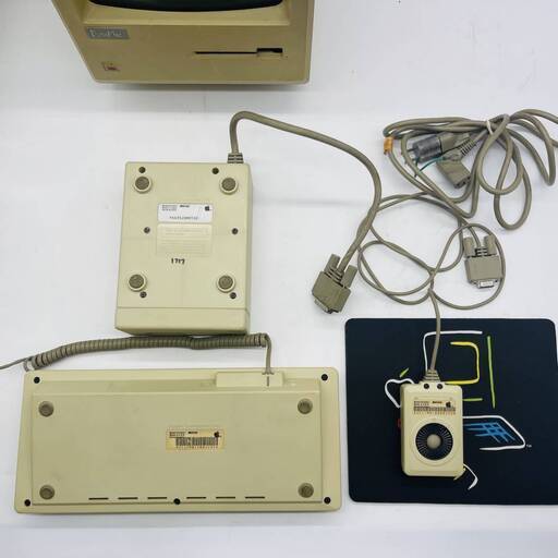 【激レア、完全セット】 Dyna Mac パソコン　Macintosh M0001W 512K