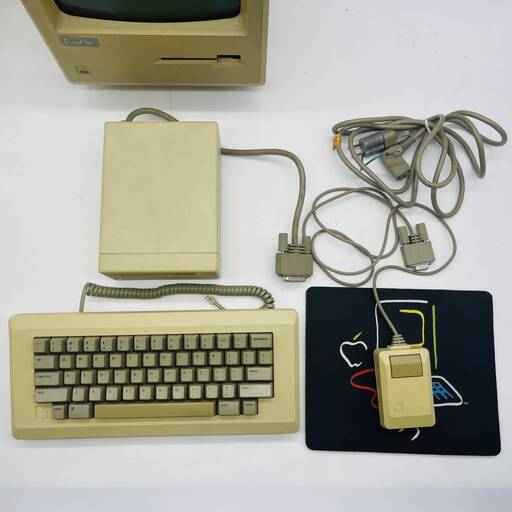 【激レア、完全セット】 Dyna Mac パソコン　Macintosh M0001W 512K