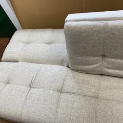 【店頭引き取り限定】Parker 布製ソファベッド 3人掛けソファ