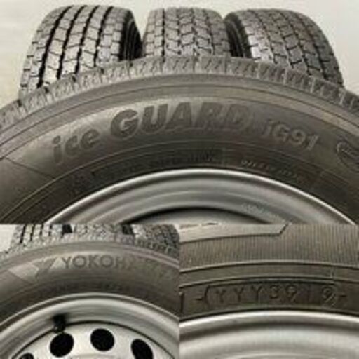 YK ice GUARD iG91 155/80R14 88/86N LT】スタッドレス【トヨタ プロ
