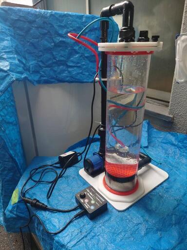 ★値下げしました❗カルシウムリアクター　水槽用品　動作は確認しています　【店頭販売のみ】