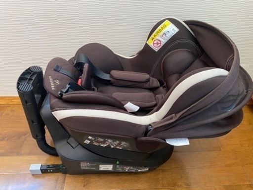 エールべべ チャイルドシート クルット3iグランス isofix 回転 エール