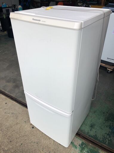 Panasonic ノンフロン冷凍冷蔵庫 2ドア NR-B14BW-W 138L 2019年製 J10020