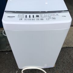 Hisense 全自動電気洗濯機 HW-G55B-W 20…