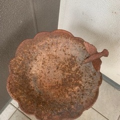 鉄製 スタンドトレー オブジェ 置物 小物入れ 鳥モチーフ