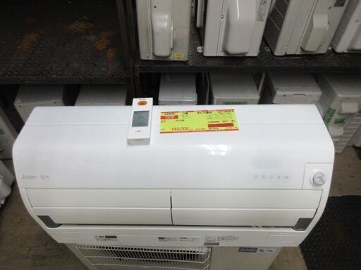 K03544　三菱　 中古エアコン　主に12畳用　冷房能力　3.6KW ／ 暖房能力　4.2KW