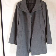 毛素材のコート / グレー（灰色）/婦人用
