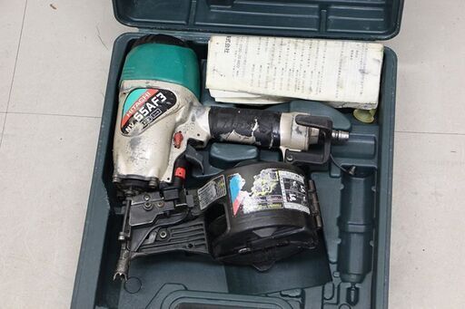 旧日立工機 常圧釘打機 NV65AF3 HiKOKI (D4607ahxY)