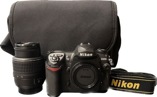 初心者セット】Nikon ニコン D200 新品級 純正レンズセット SDカード