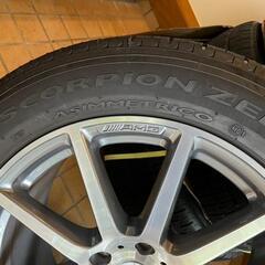 メルセデス純正AMGホイルG63 W463A ピレリスコーピオンゼロ