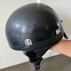 【ネット決済・配送可】バイク用ヘルメット　agv