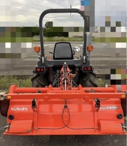 秋田 美品 クボタトラクターKB225 4WD アワー305h、パワステ、自動水平 ディーゼル。 - 家具