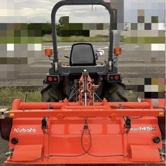 秋田　美品　クボタトラクターKB225 4WD アワー305h、パワステ、自動水平　ディーゼル。 