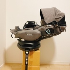 値下げ☆美品☆回転式アップリカ　フラディア グロウ　チャイルドシート　ISOFIX360°